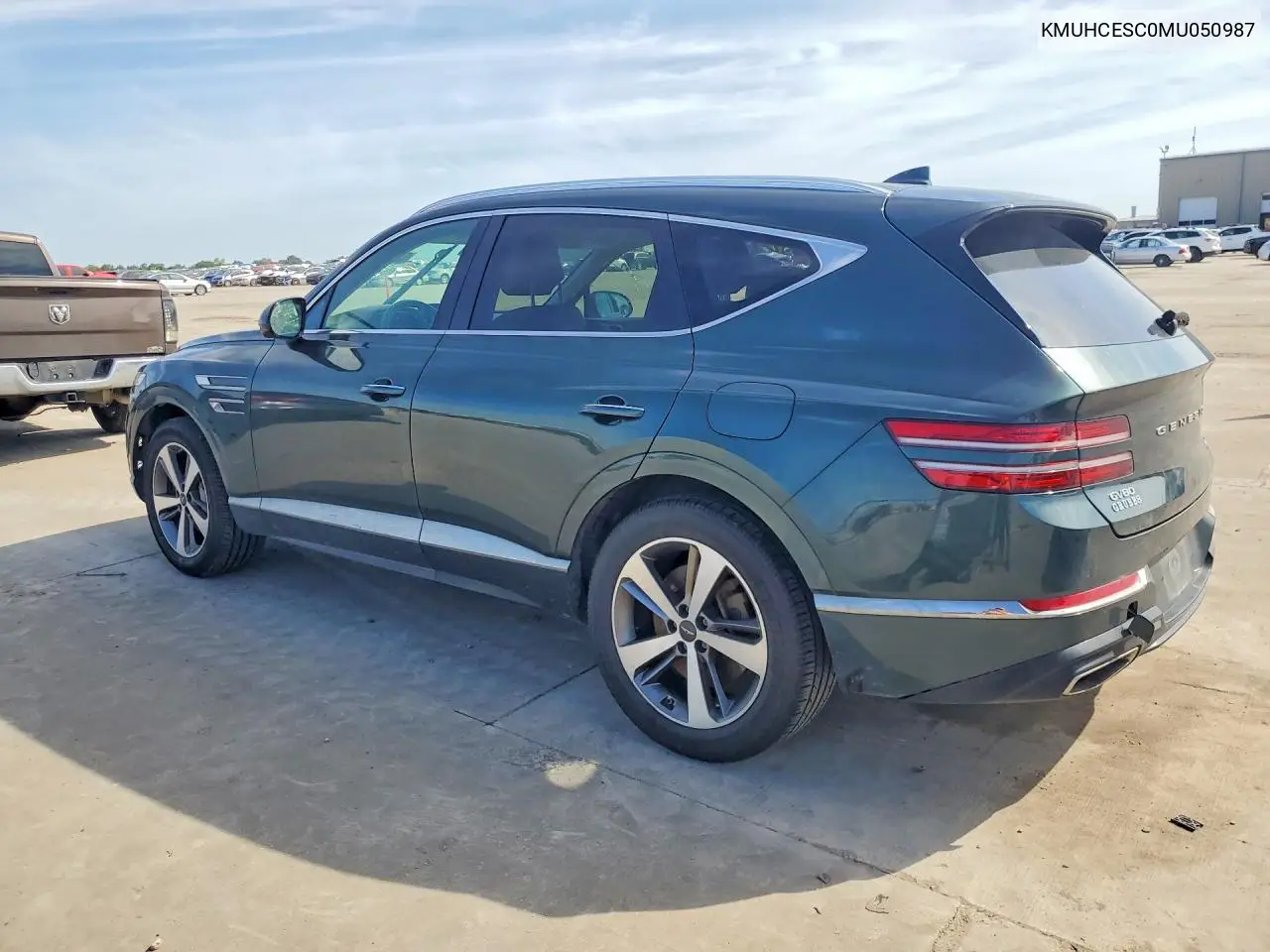 2021 Genesis Gv80 3.5T VIN: KMUHCESC0MU050987 Lot: 52253786