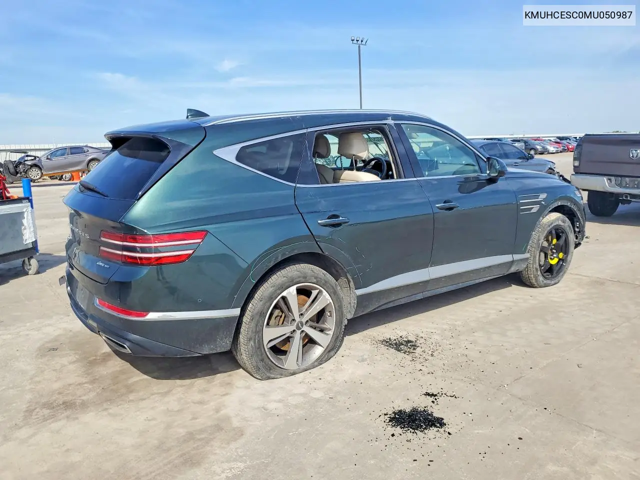 2021 Genesis Gv80 3.5T VIN: KMUHCESC0MU050987 Lot: 52253786