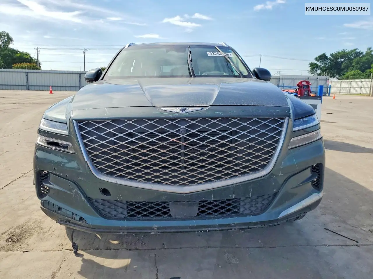 2021 Genesis Gv80 3.5T VIN: KMUHCESC0MU050987 Lot: 52253786