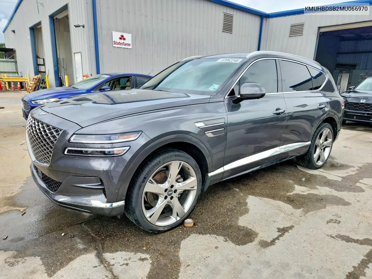 2021 Genesis Gv80 2.5T VIN: KMUHBDSB2MU066970 Lot: 53962246