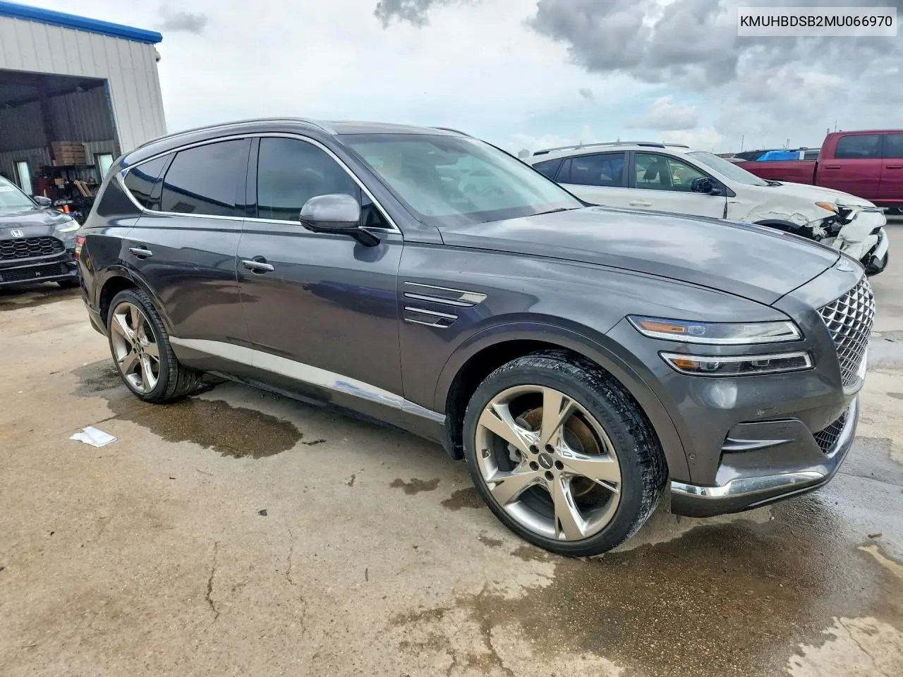 2021 Genesis Gv80 2.5T VIN: KMUHBDSB2MU066970 Lot: 53962246