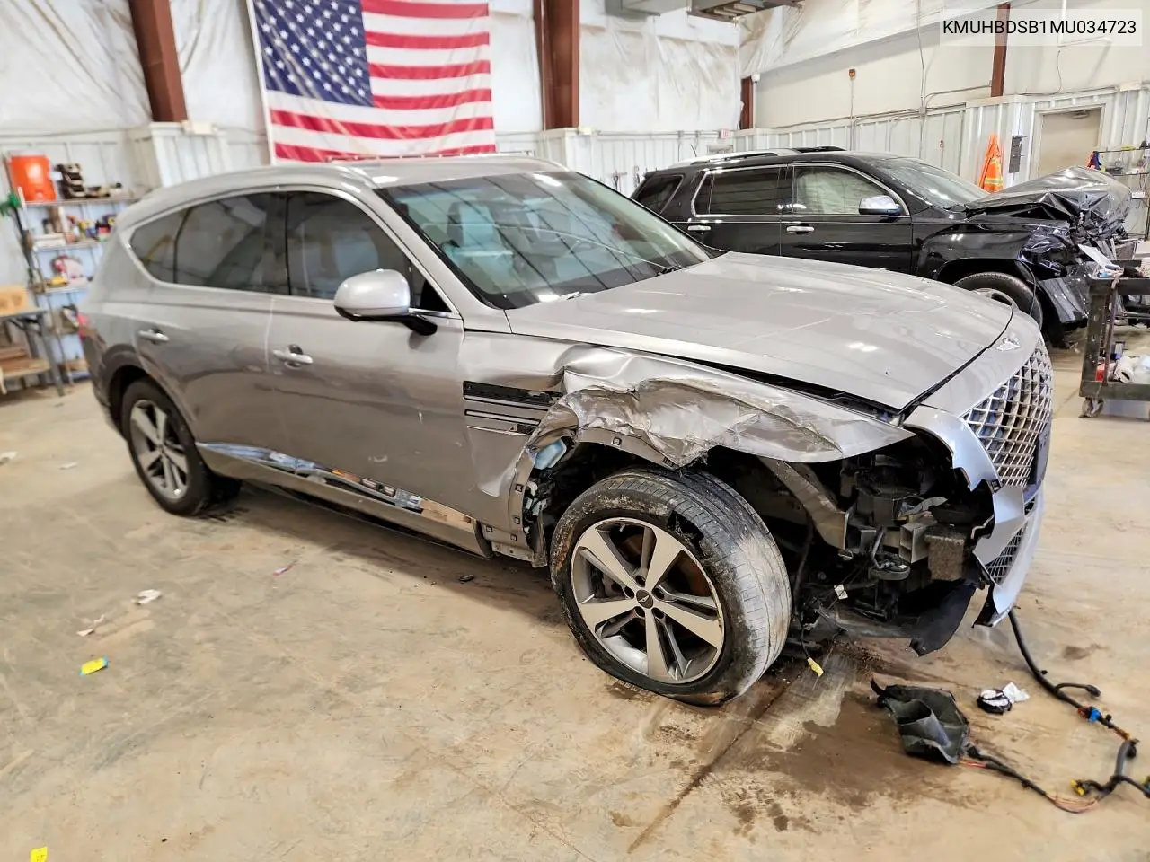 2021 Genesis Gv80 2.5T VIN: KMUHBDSB1MU034723 Lot: 54268756