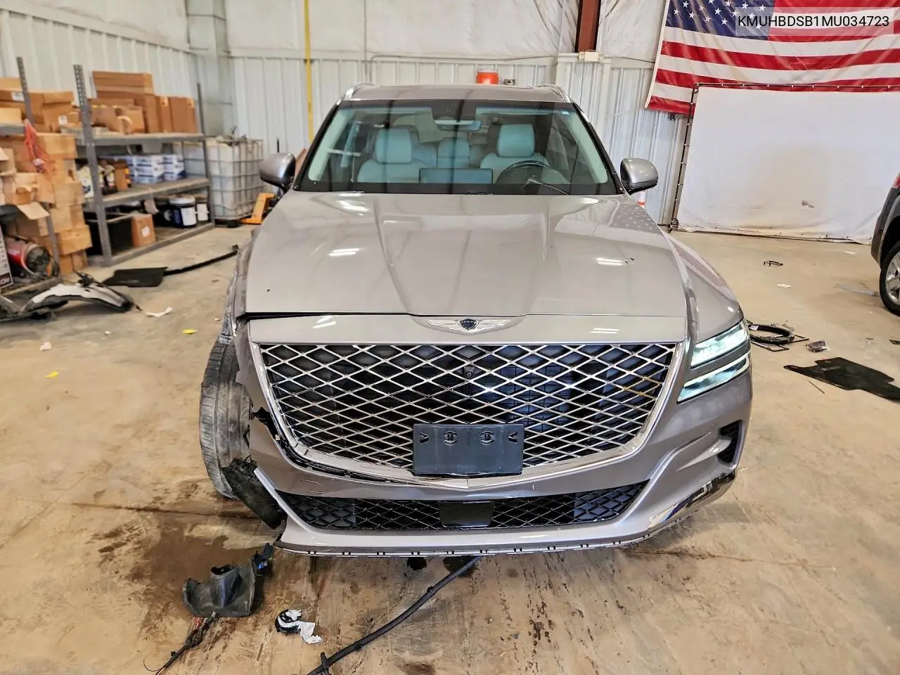 2021 Genesis Gv80 2.5T VIN: KMUHBDSB1MU034723 Lot: 54268756