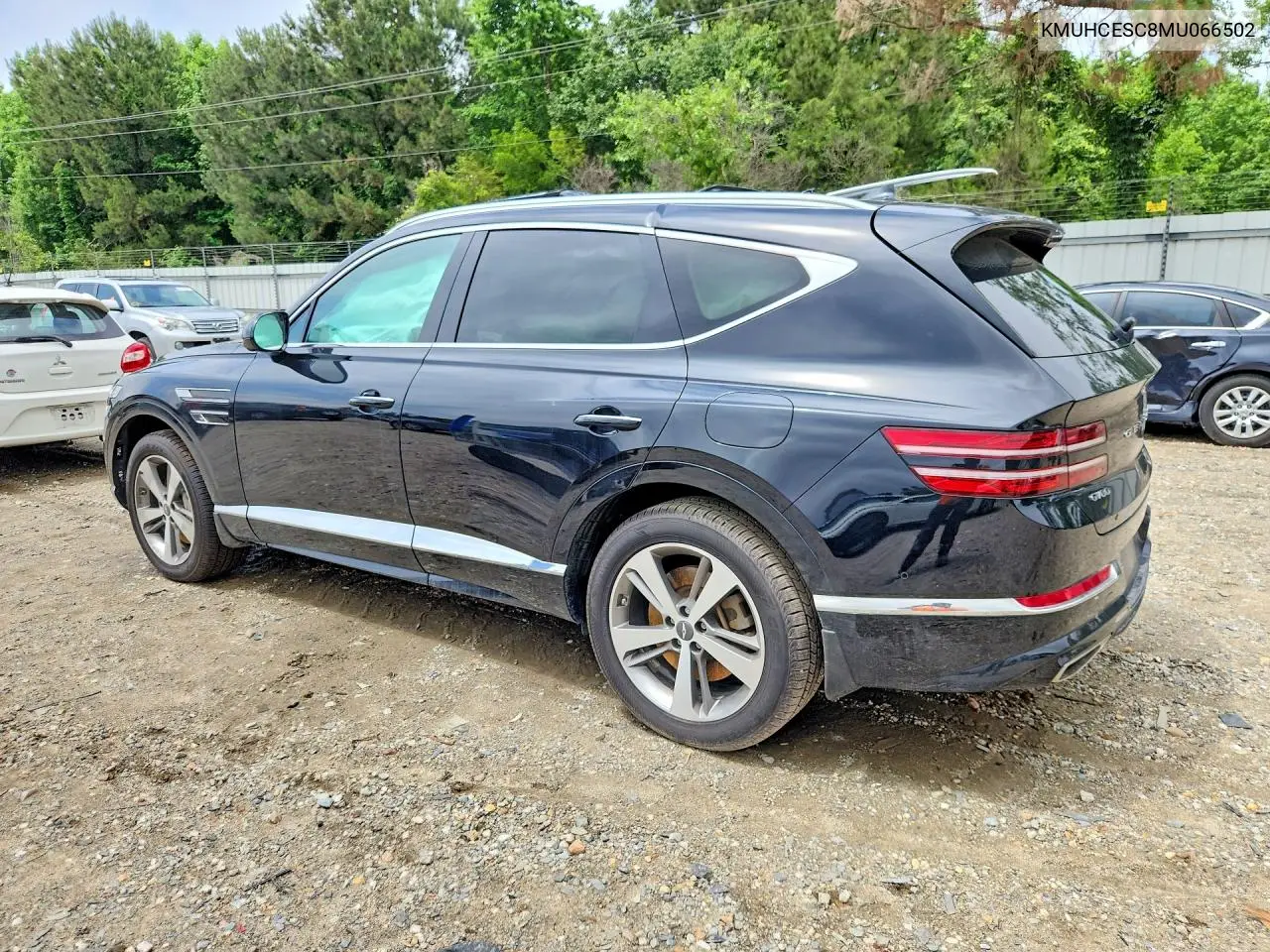 2021 Genesis Gv80 3.5T Advanced+ VIN: KMUHCESC8MU066502 Lot: 54328256