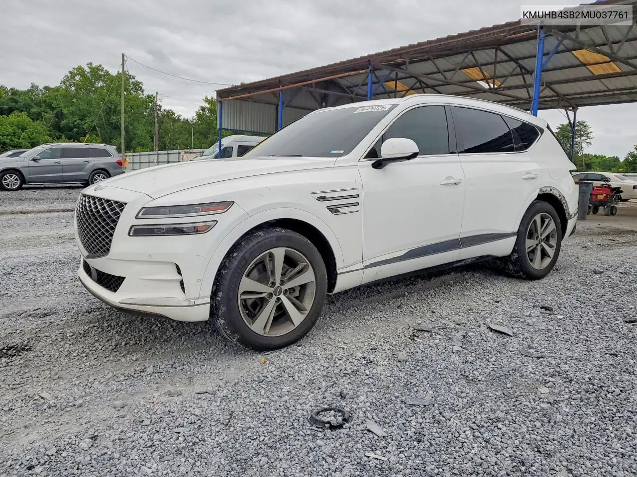2021 Genesis Gv80 2.5T VIN: KMUHB4SB2MU037761 Lot: 56499726