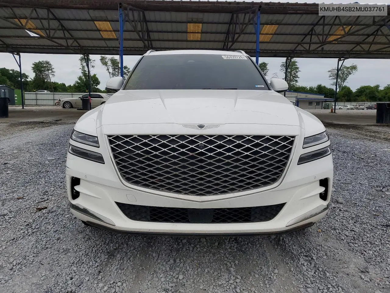 2021 Genesis Gv80 2.5T VIN: KMUHB4SB2MU037761 Lot: 56499726