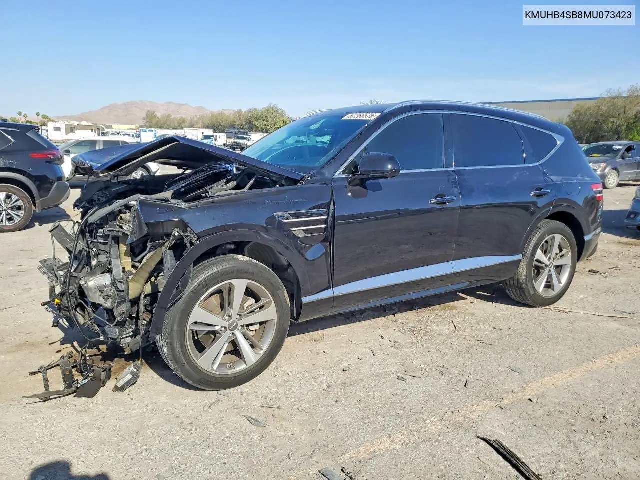2021 Genesis Gv80 2.5T VIN: KMUHB4SB8MU073423 Lot: 57260576