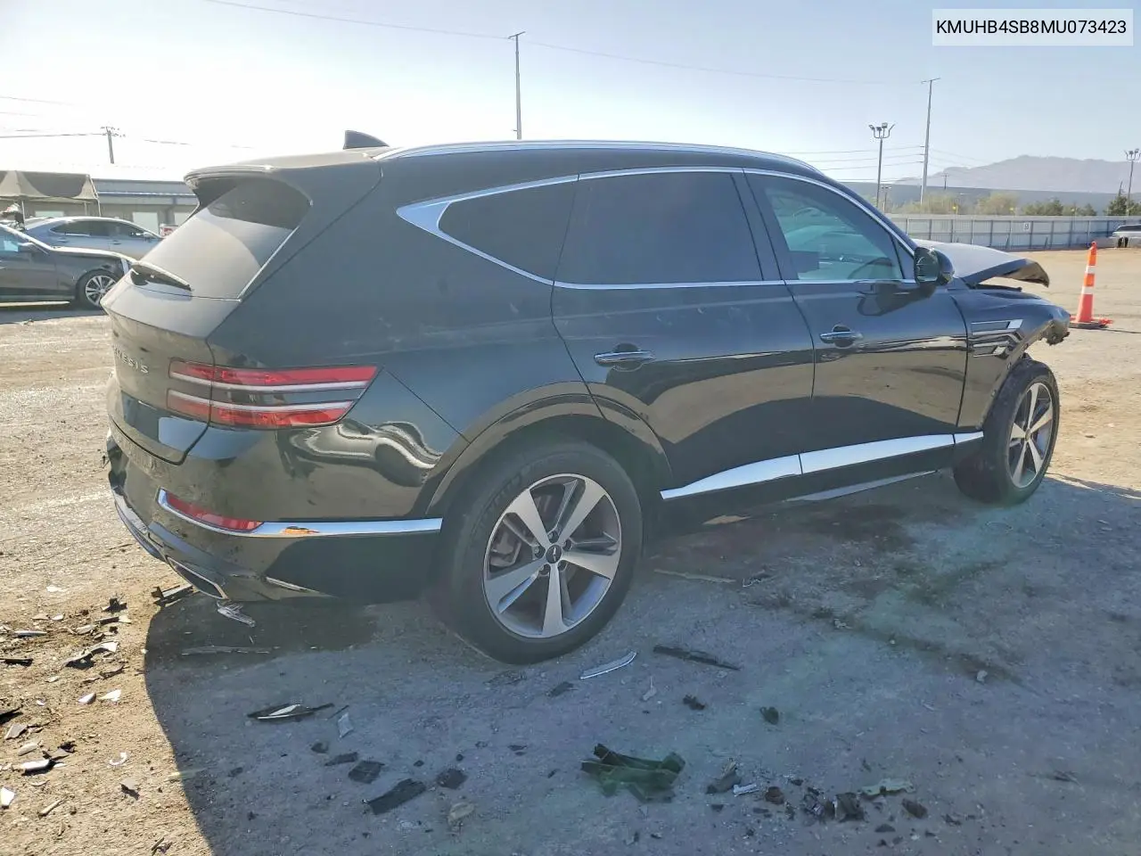 2021 Genesis Gv80 2.5T VIN: KMUHB4SB8MU073423 Lot: 57260576