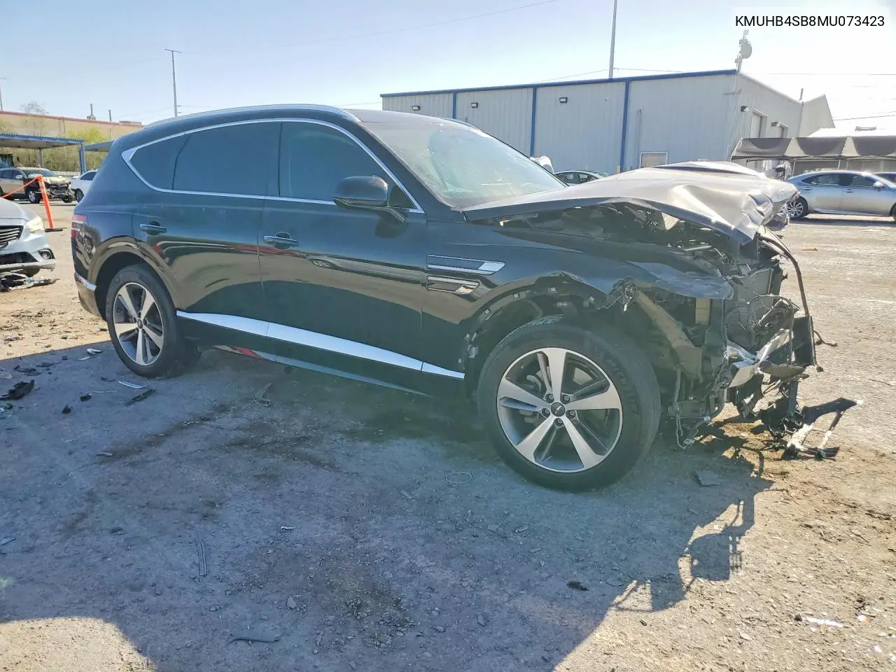 2021 Genesis Gv80 2.5T VIN: KMUHB4SB8MU073423 Lot: 57260576
