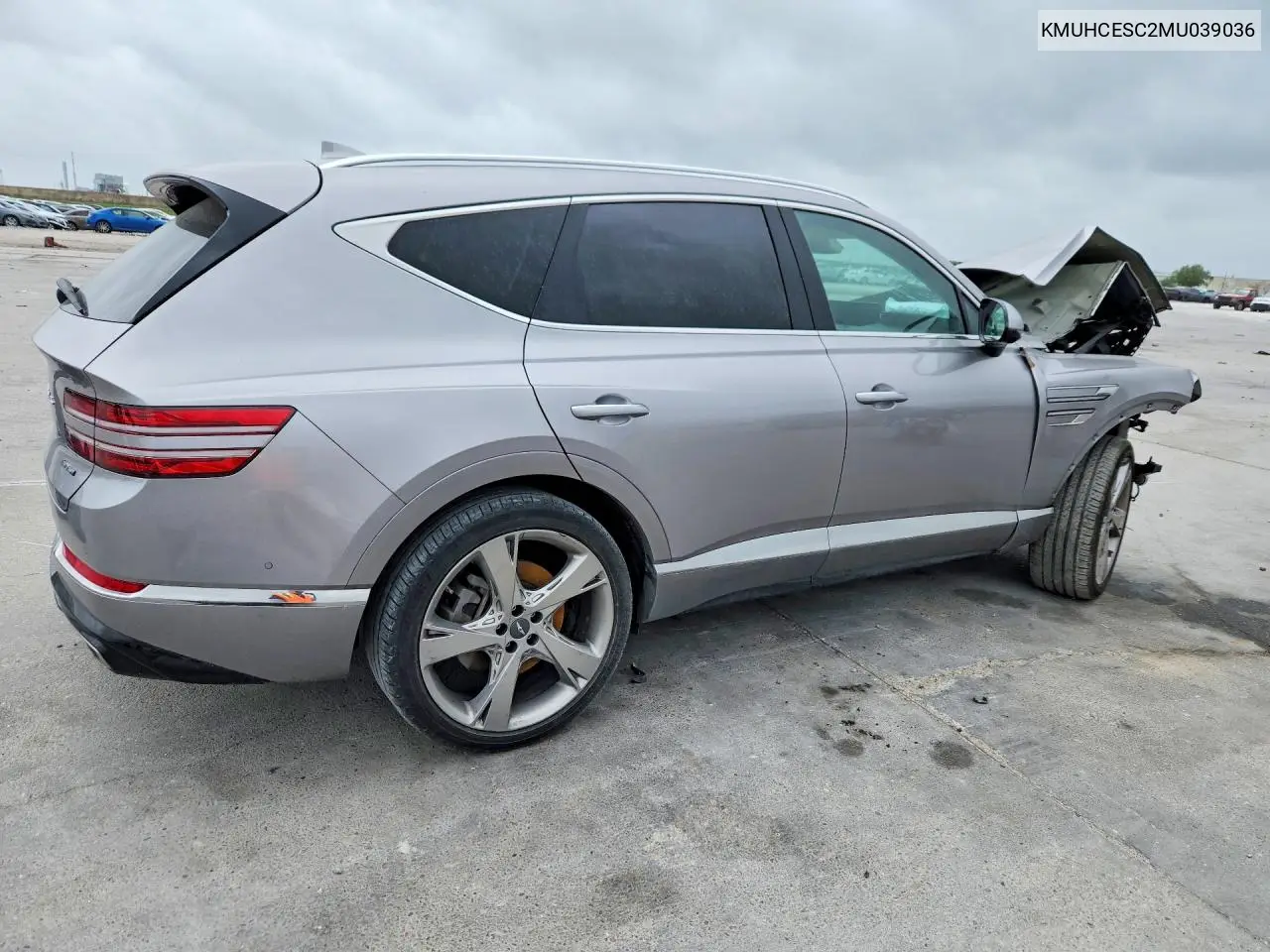 2021 Genesis Gv80 VIN: KMUHCESC2MU039036 Lot: 57335846
