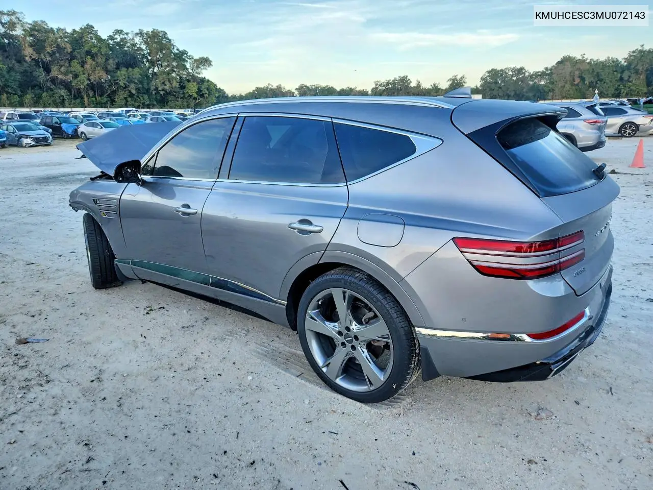 2021 Genesis Gv80 3.5T VIN: KMUHCESC3MU072143 Lot: 57827946