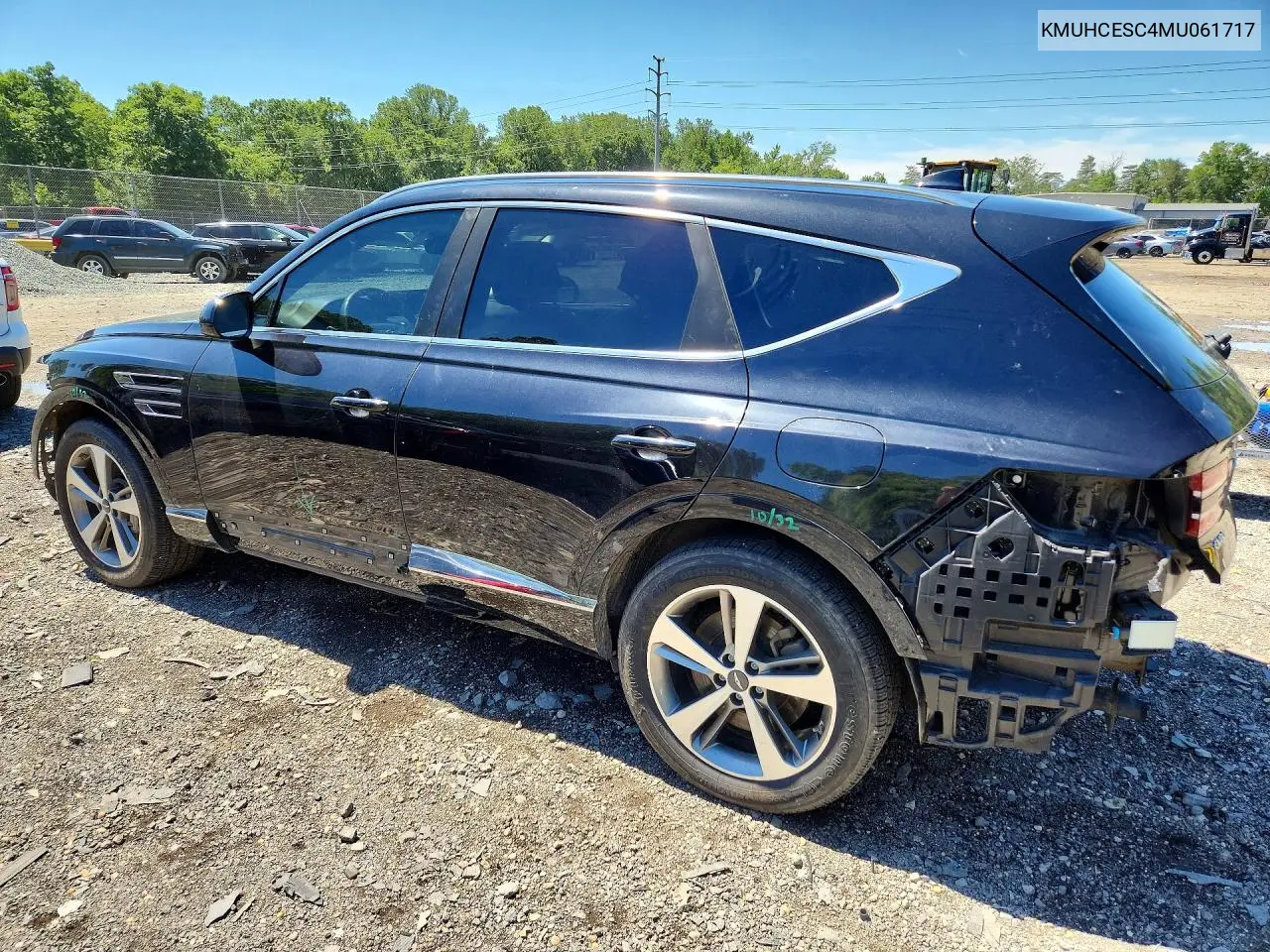 2021 Genesis Gv80 3.5T VIN: KMUHCESC4MU061717 Lot: 57892796