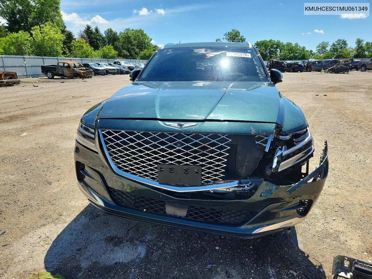 2021 Genesis Gv80 3.5T VIN: KMUHCESC1MU061349 Lot: 57945276