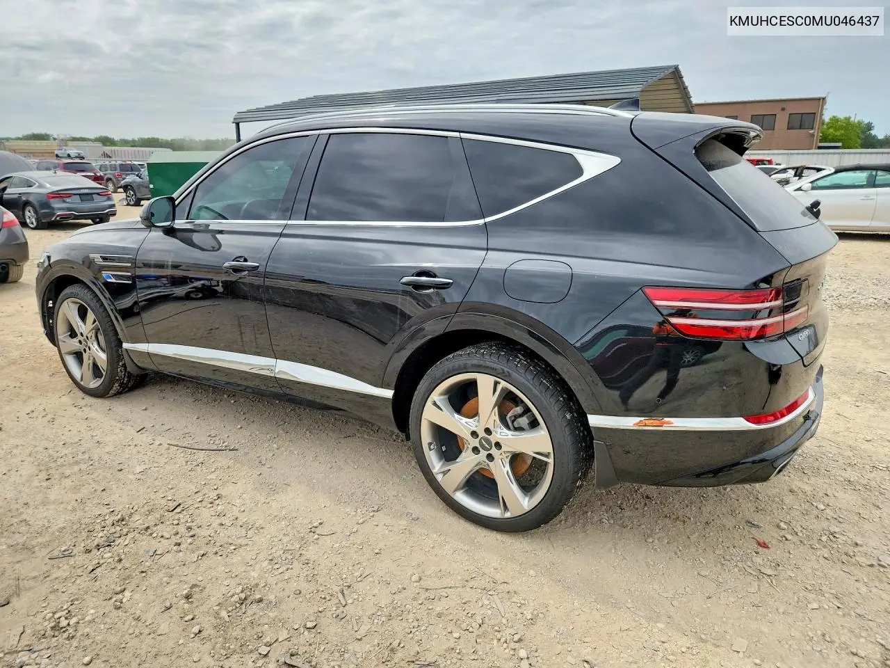 2021 Genesis Gv80 3.5T VIN: KMUHCESC0MU046437 Lot: 58255596