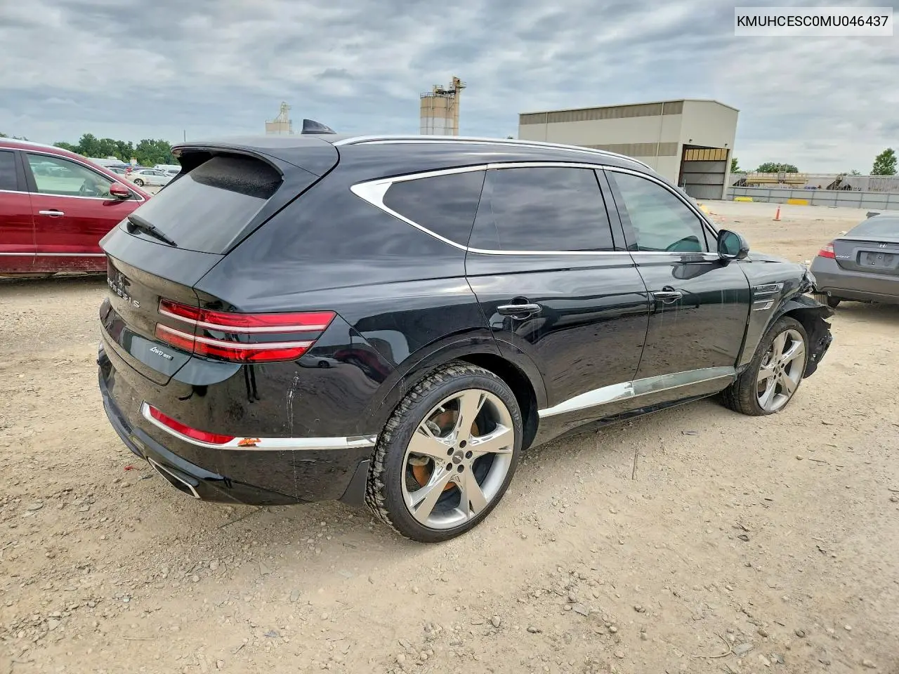 2021 Genesis Gv80 3.5T VIN: KMUHCESC0MU046437 Lot: 58255596