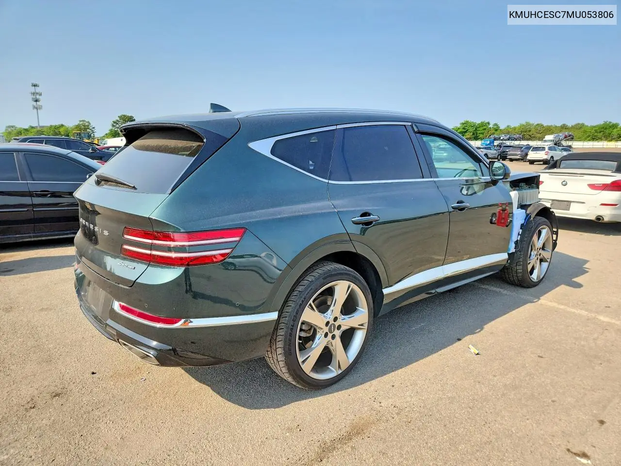 2021 Genesis Gv80 3.5T VIN: KMUHCESC7MU053806 Lot: 59142266