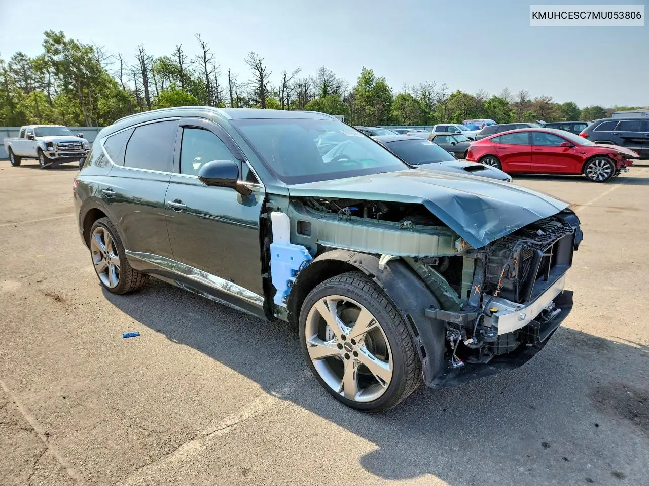 2021 Genesis Gv80 3.5T VIN: KMUHCESC7MU053806 Lot: 59142266