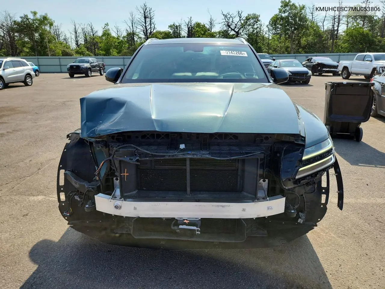 2021 Genesis Gv80 3.5T VIN: KMUHCESC7MU053806 Lot: 59142266