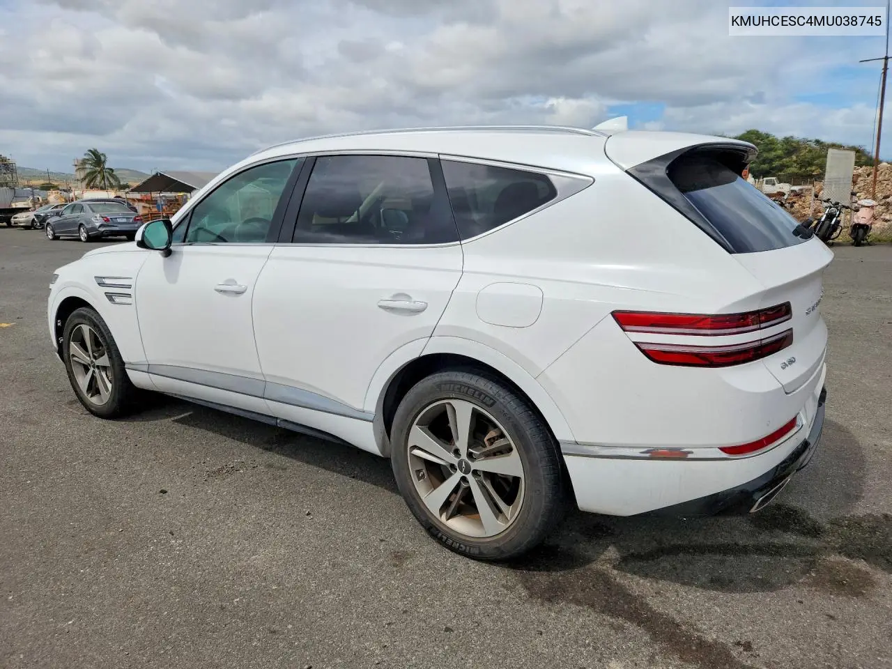 2021 Genesis Gv80 3.5T VIN: KMUHCESC4MU038745 Lot: 59390776