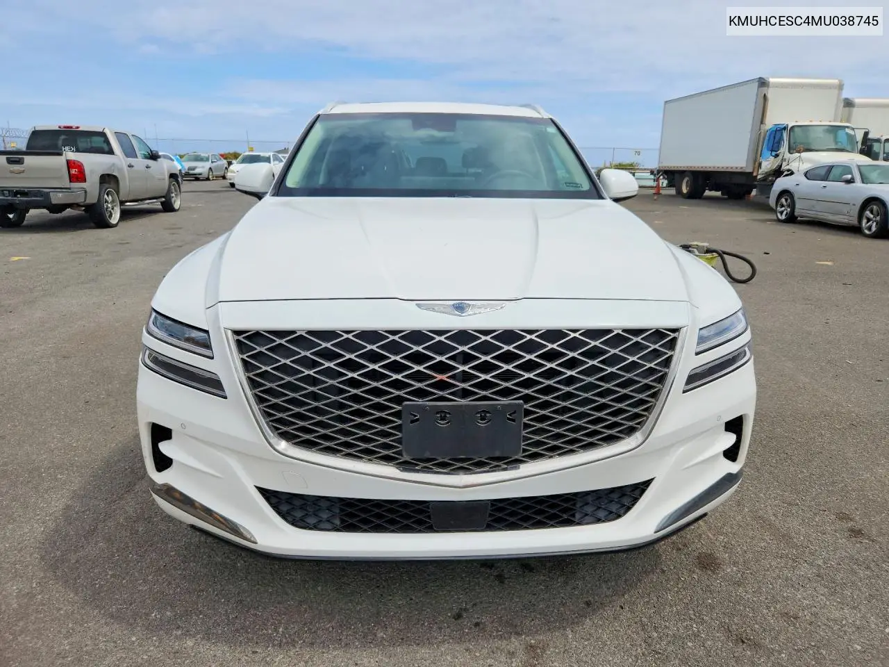 2021 Genesis Gv80 3.5T VIN: KMUHCESC4MU038745 Lot: 59390776