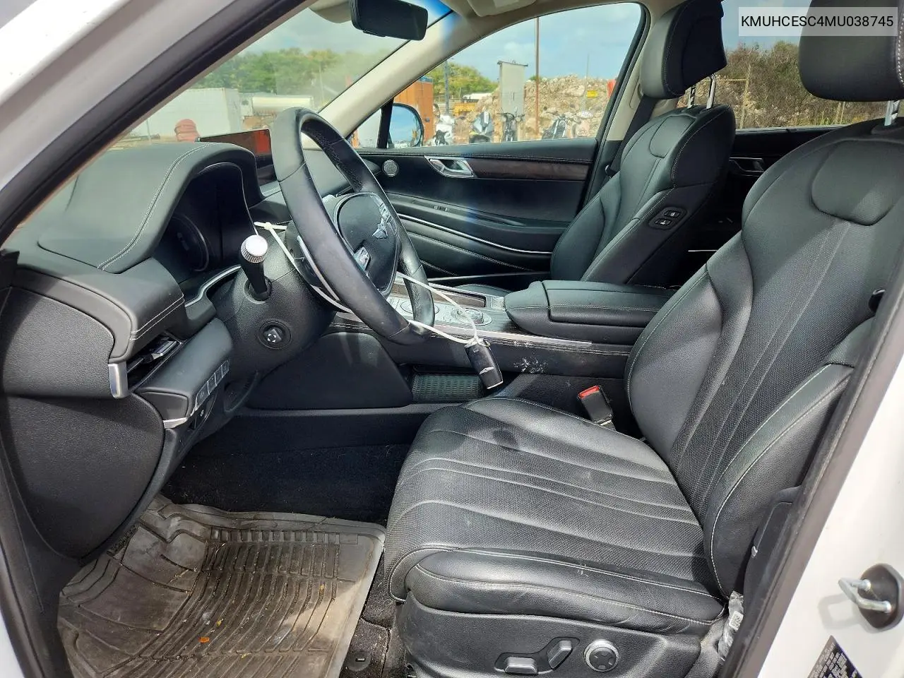 2021 Genesis Gv80 3.5T VIN: KMUHCESC4MU038745 Lot: 59390776