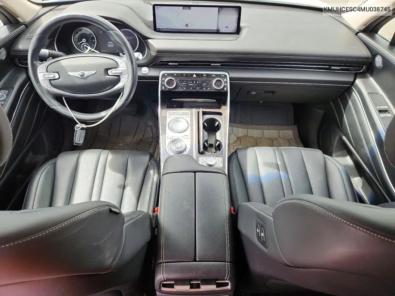 2021 Genesis Gv80 3.5T VIN: KMUHCESC4MU038745 Lot: 59390776