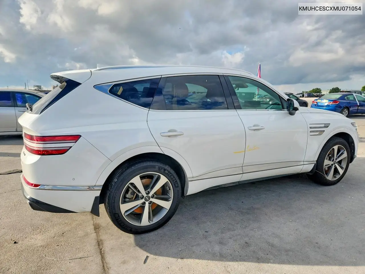 2021 Genesis Gv80 3.5T Advanced+ VIN: KMUHCESCXMU071054 Lot: 59695666