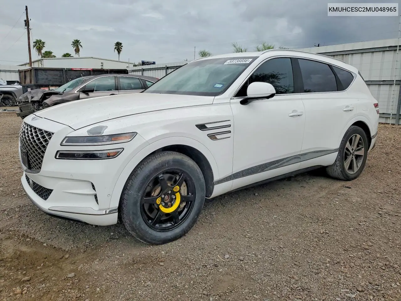 2021 Genesis Gv80 3.5T VIN: KMUHCESC2MU048965 Lot: 59738856