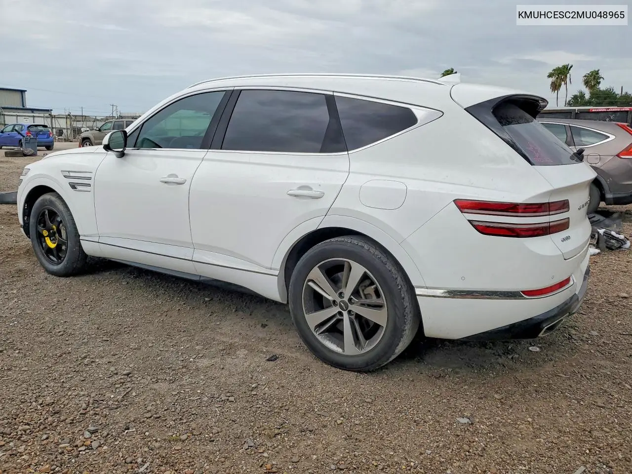 2021 Genesis Gv80 3.5T VIN: KMUHCESC2MU048965 Lot: 59738856