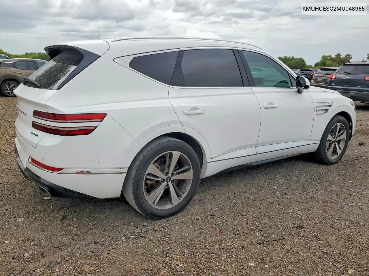 2021 Genesis Gv80 3.5T VIN: KMUHCESC2MU048965 Lot: 59738856