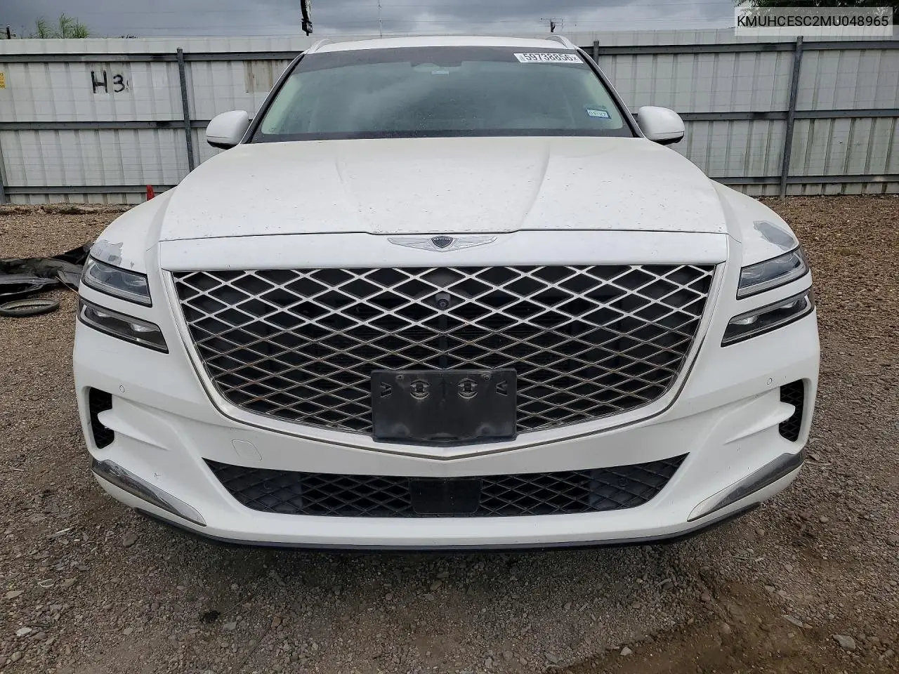 2021 Genesis Gv80 3.5T VIN: KMUHCESC2MU048965 Lot: 59738856