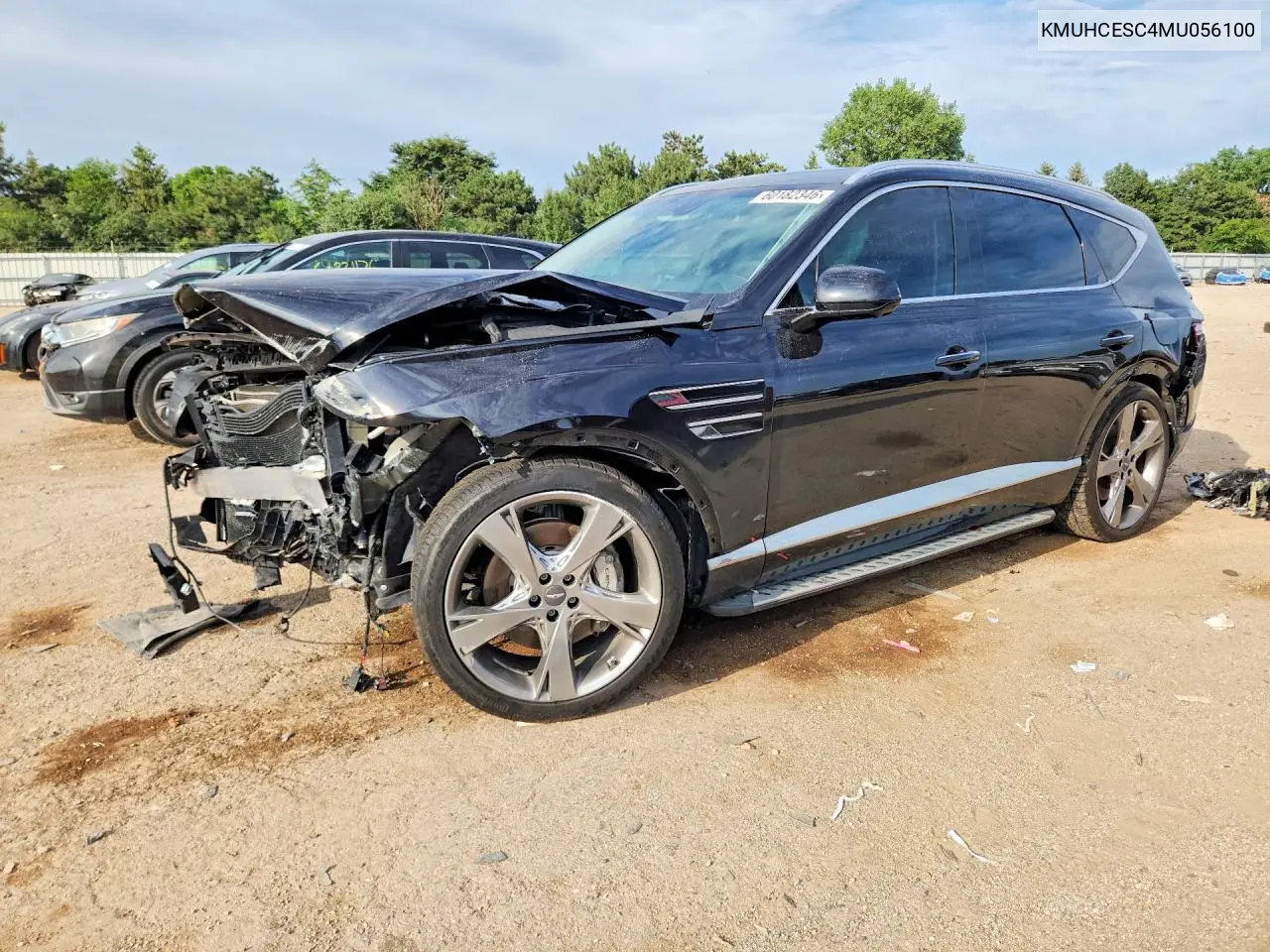 2021 Genesis Gv80 3.5T VIN: KMUHCESC4MU056100 Lot: 60182346