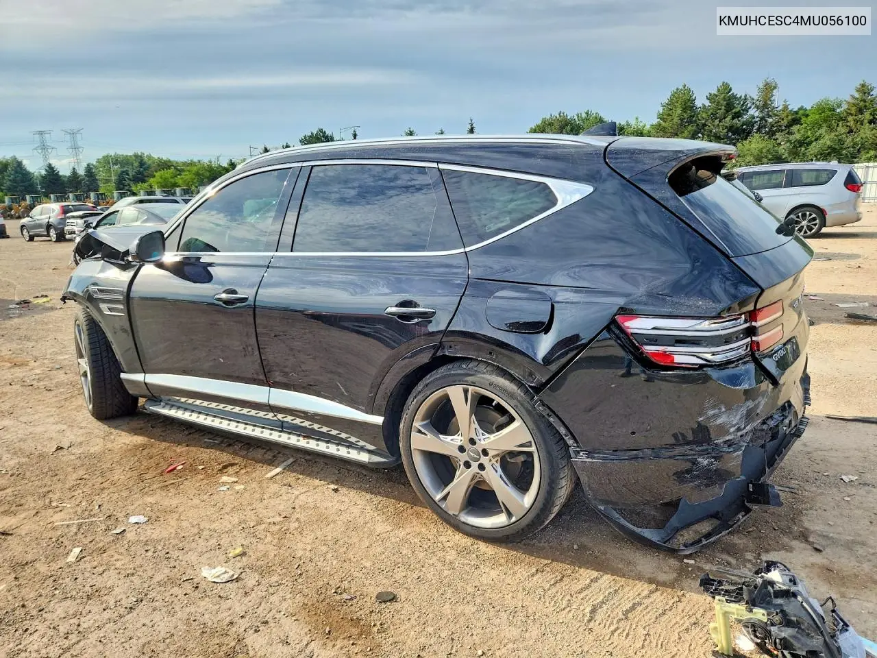 2021 Genesis Gv80 3.5T VIN: KMUHCESC4MU056100 Lot: 60182346