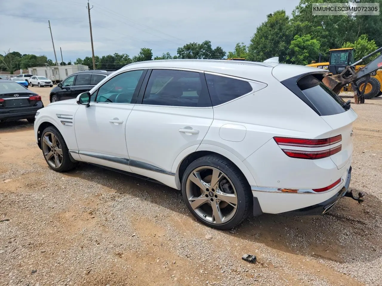 2021 Genesis Gv80 3.5T VIN: KMUHCESC3MU072305 Lot: 60476026