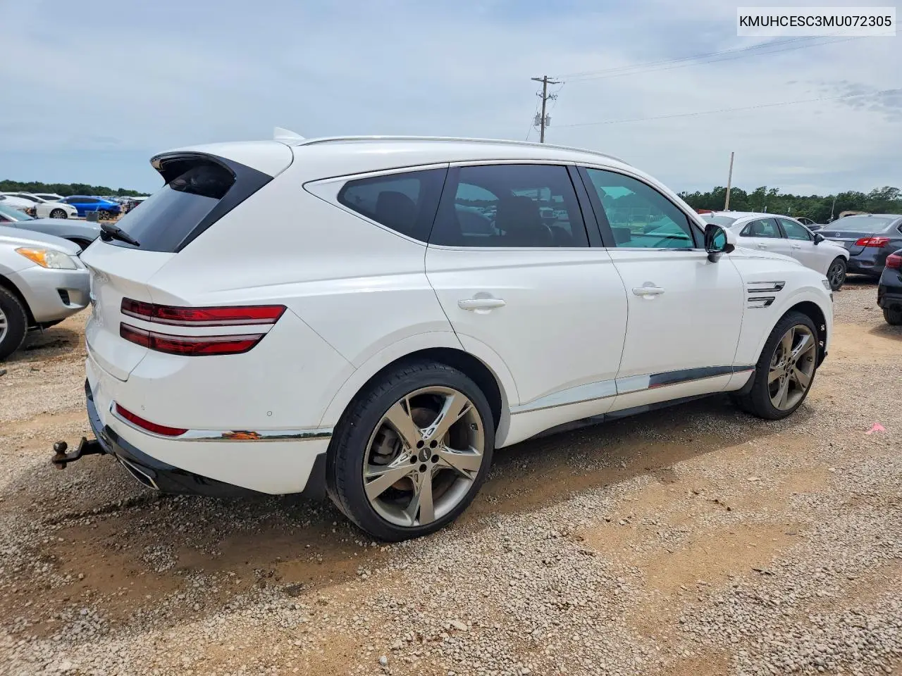 2021 Genesis Gv80 3.5T VIN: KMUHCESC3MU072305 Lot: 60476026