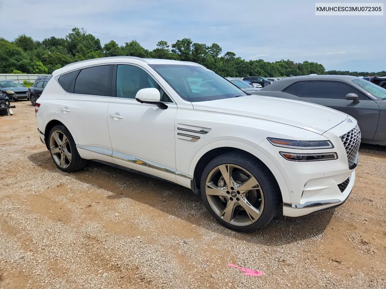 2021 Genesis Gv80 3.5T VIN: KMUHCESC3MU072305 Lot: 60476026