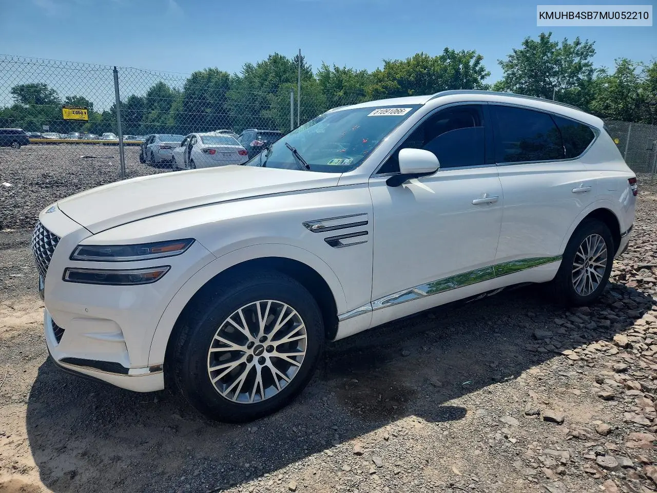 2021 Genesis Gv80 2.5T VIN: KMUHB4SB7MU052210 Lot: 61091066
