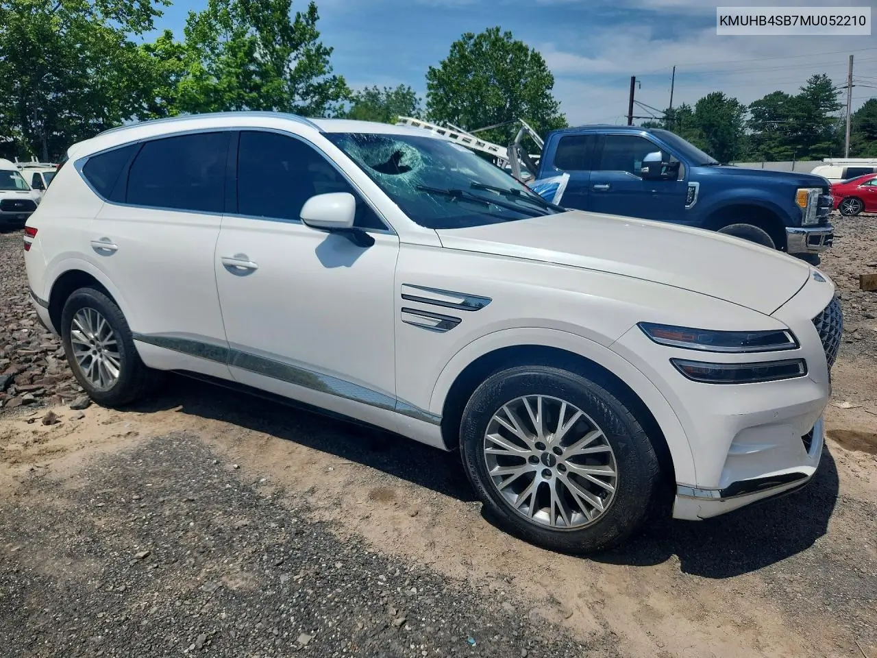 2021 Genesis Gv80 2.5T VIN: KMUHB4SB7MU052210 Lot: 61091066