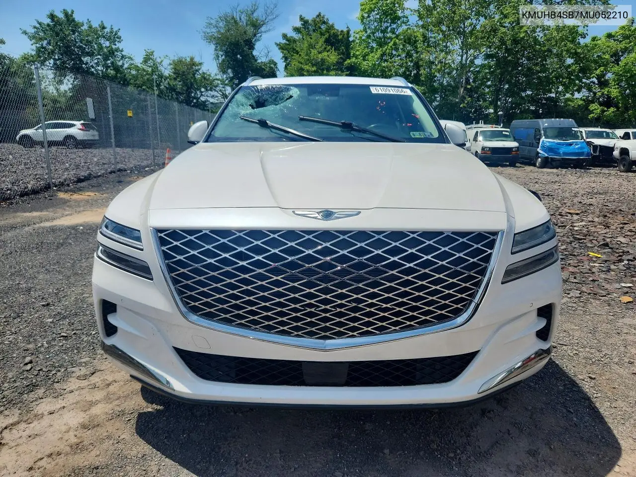 2021 Genesis Gv80 2.5T VIN: KMUHB4SB7MU052210 Lot: 61091066