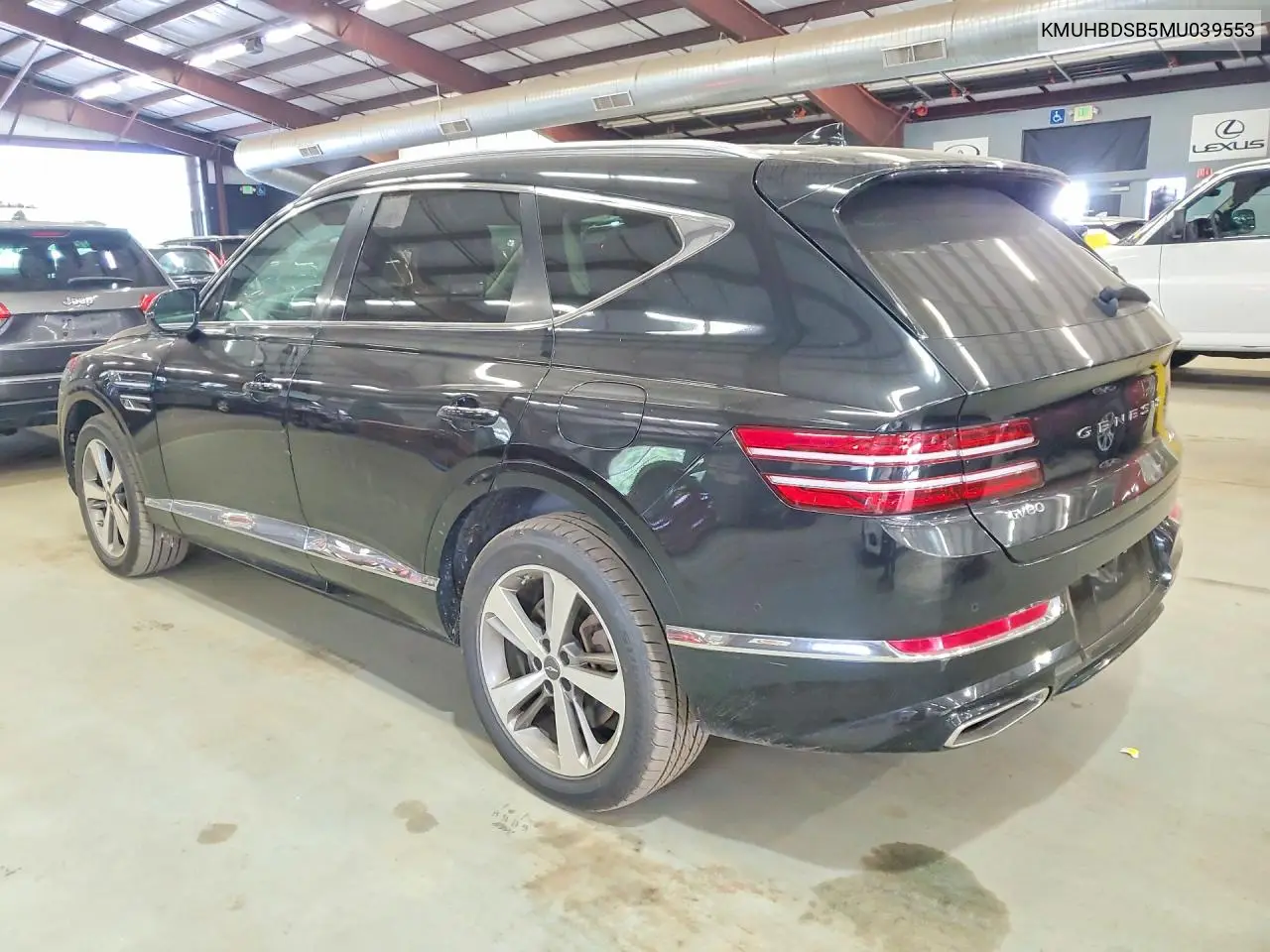 2021 Genesis Gv80 2.5T VIN: KMUHBDSB5MU039553 Lot: 61836146