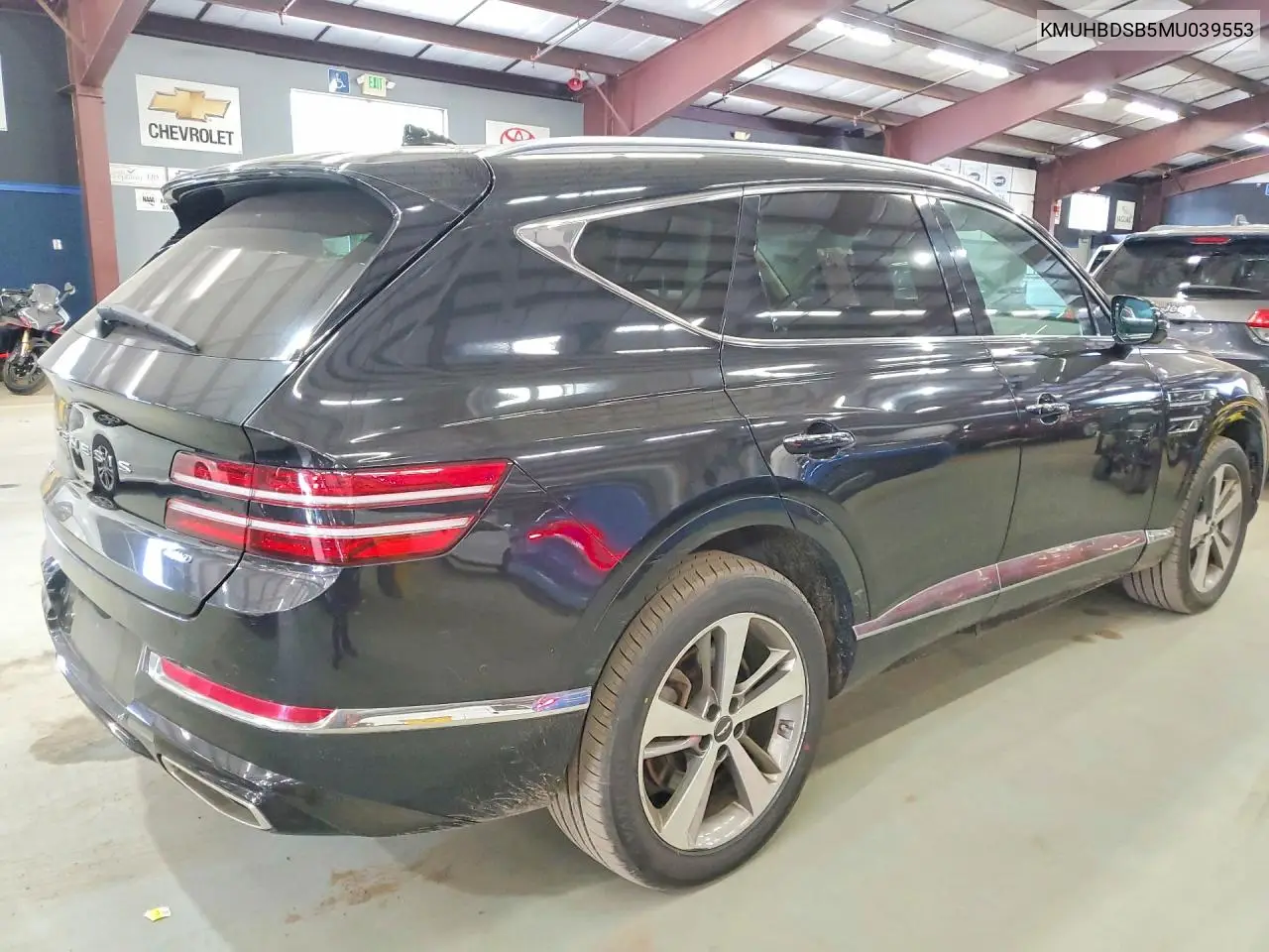 2021 Genesis Gv80 2.5T VIN: KMUHBDSB5MU039553 Lot: 61836146