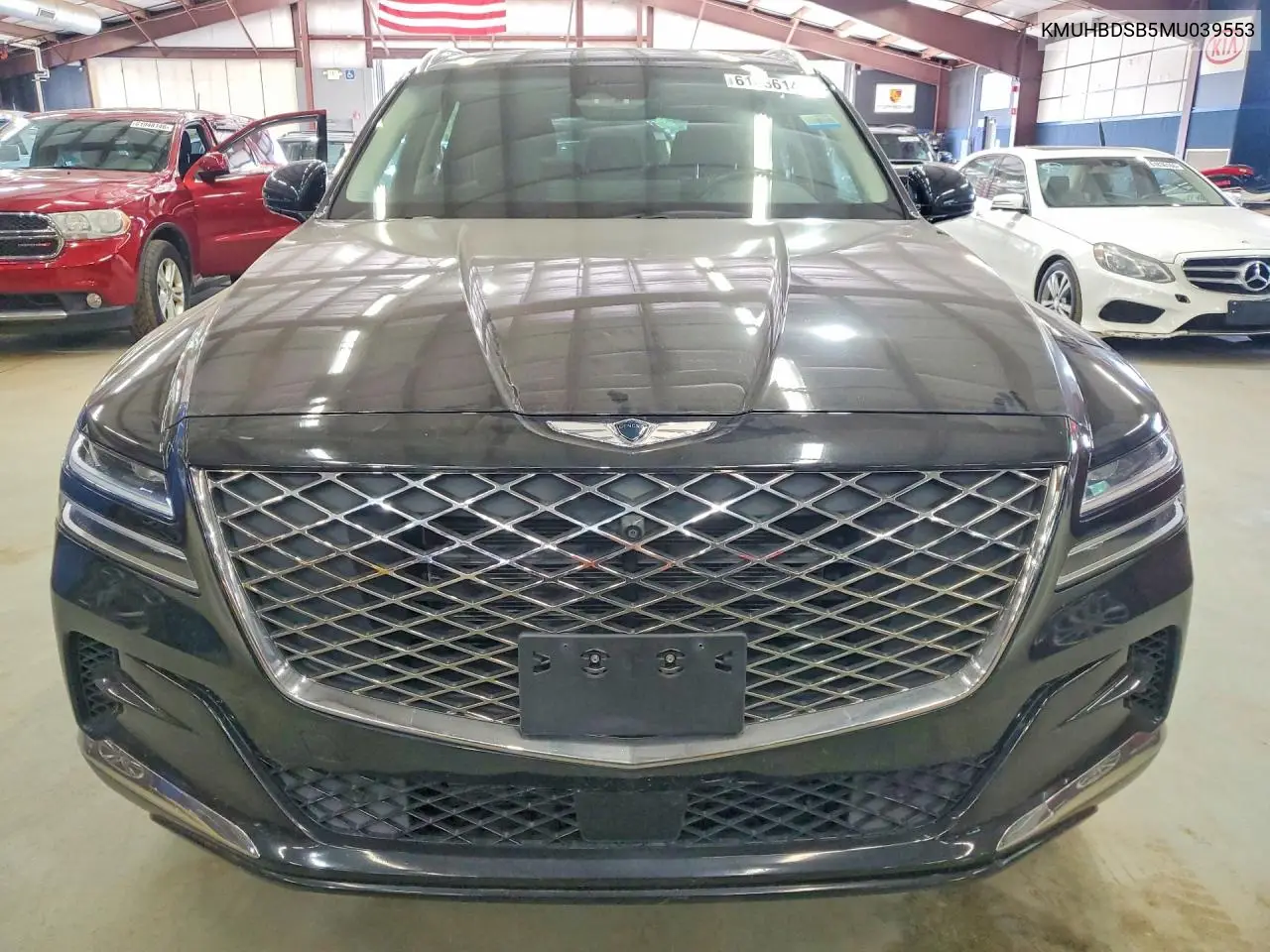 2021 Genesis Gv80 2.5T VIN: KMUHBDSB5MU039553 Lot: 61836146