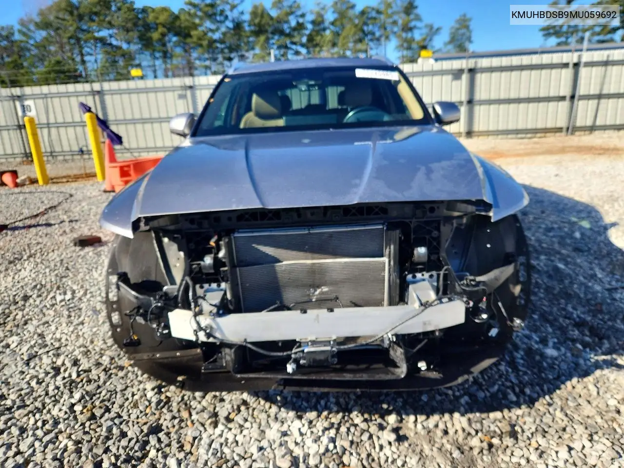 2021 Genesis Gv80 Base VIN: KMUHBDSB9MU059692 Lot: 72145985