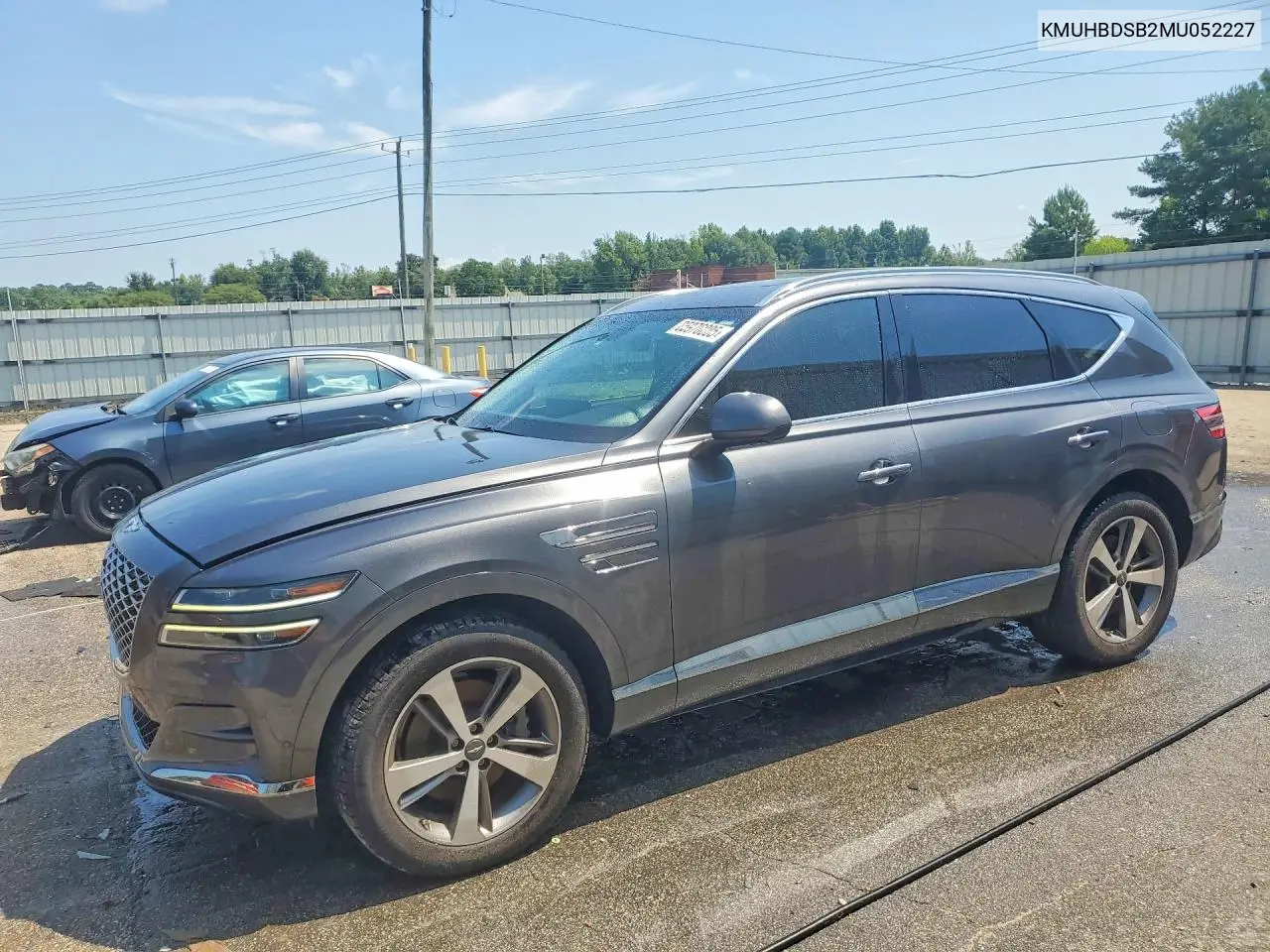 2021 Giaa Gv80 2.5T VIN: KMUHBDSB2MU052227 Lot: 85976085