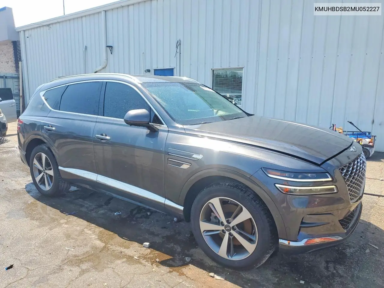 2021 Giaa Gv80 2.5T VIN: KMUHBDSB2MU052227 Lot: 85976085