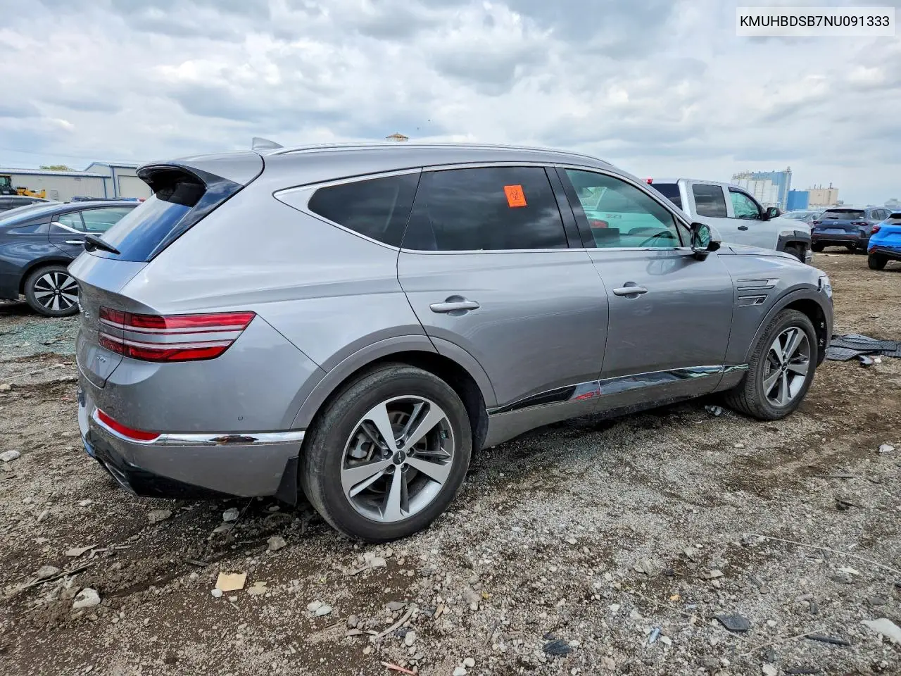 2022 Genesis Gv80 2.5T VIN: KMUHBDSB7NU091333 Lot: 51544836