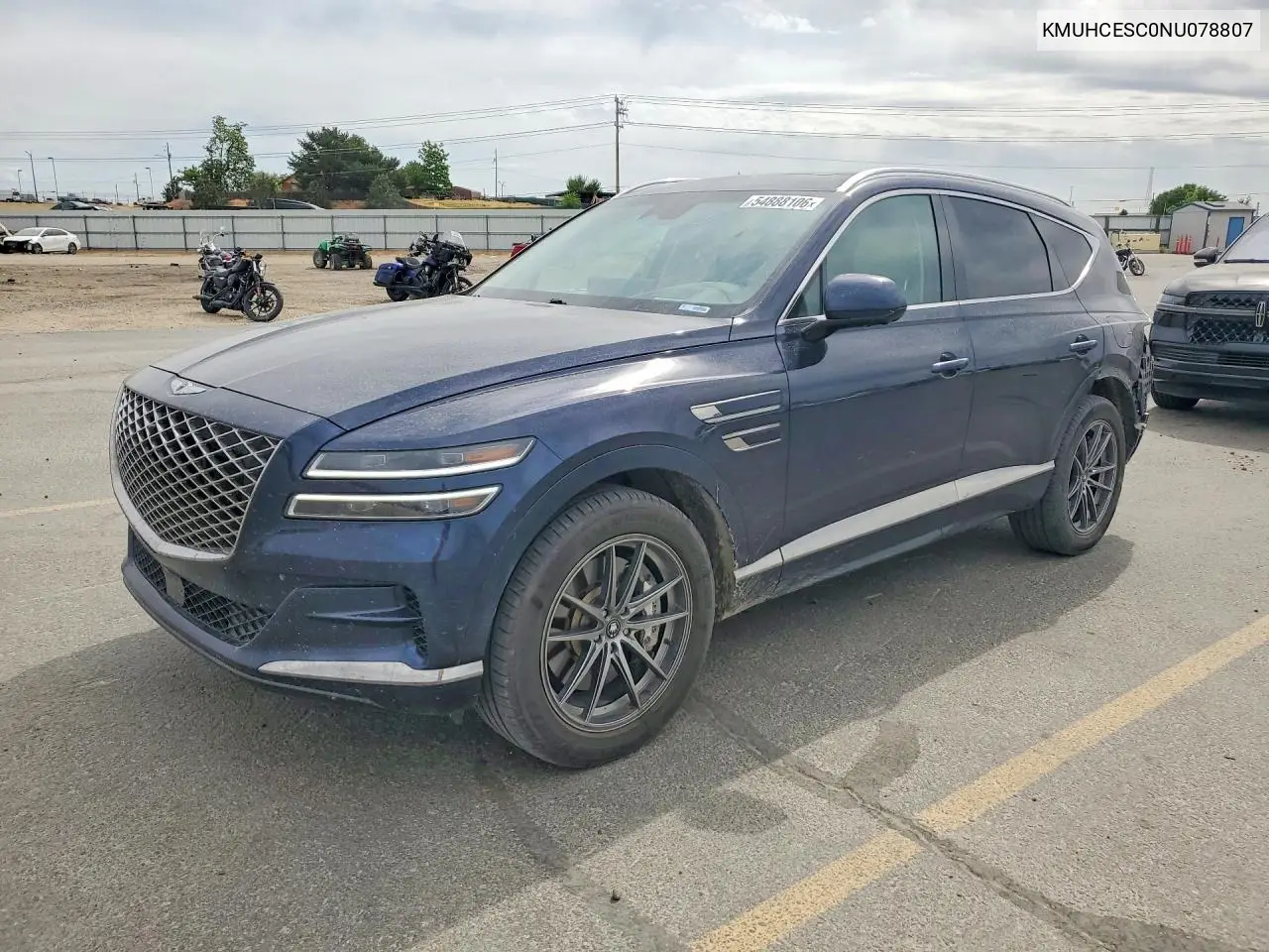 2022 Genesis Gv80 3.5T VIN: KMUHCESC0NU078807 Lot: 54888106