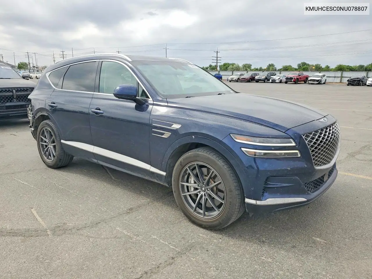 2022 Genesis Gv80 3.5T VIN: KMUHCESC0NU078807 Lot: 54888106