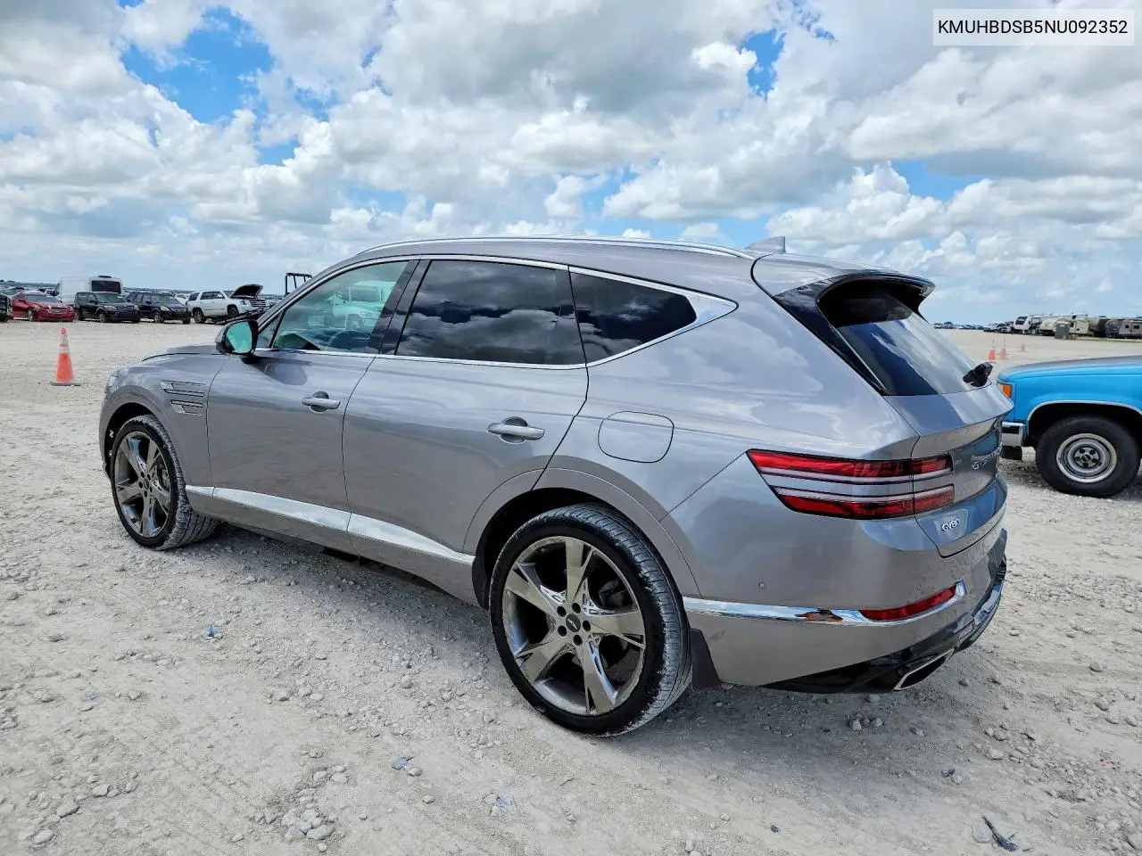 2022 Genesis Gv80 2.5T VIN: KMUHBDSB5NU092352 Lot: 57384676