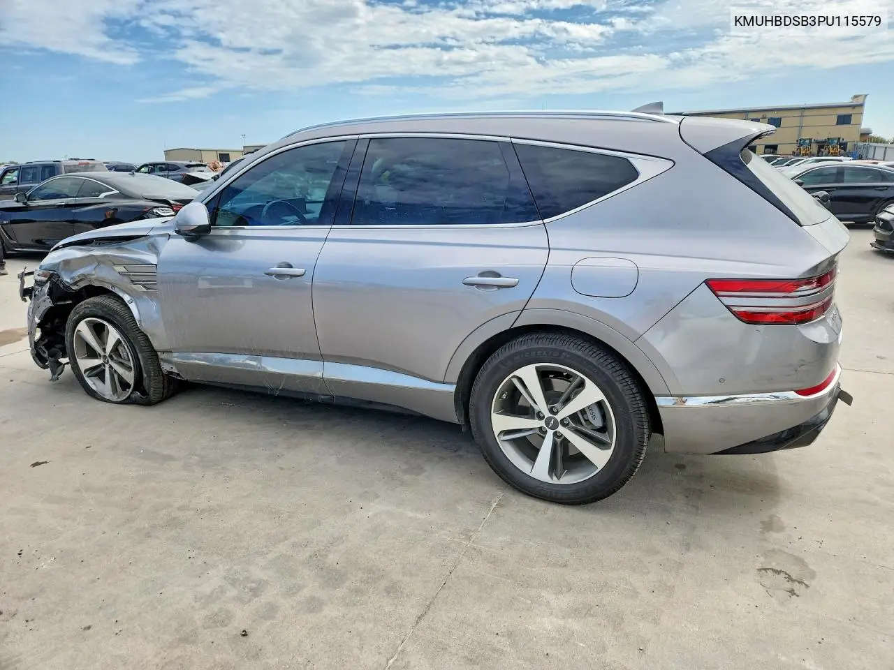 2022 Genesis Gv80 VIN: KMUHBDSB3PU115579 Lot: 61644506